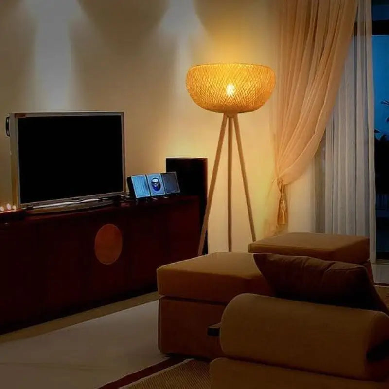 Lampadaire Moderne Design Bois