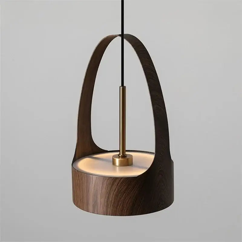 Suspension Moderne Design Bois