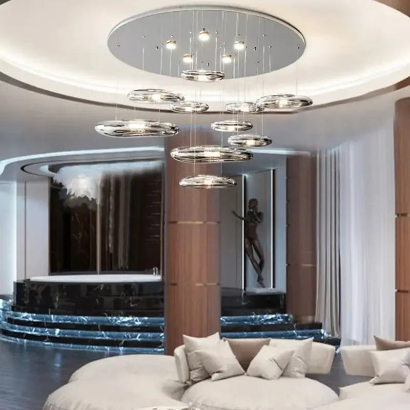 Lustre Moderne Design Métal