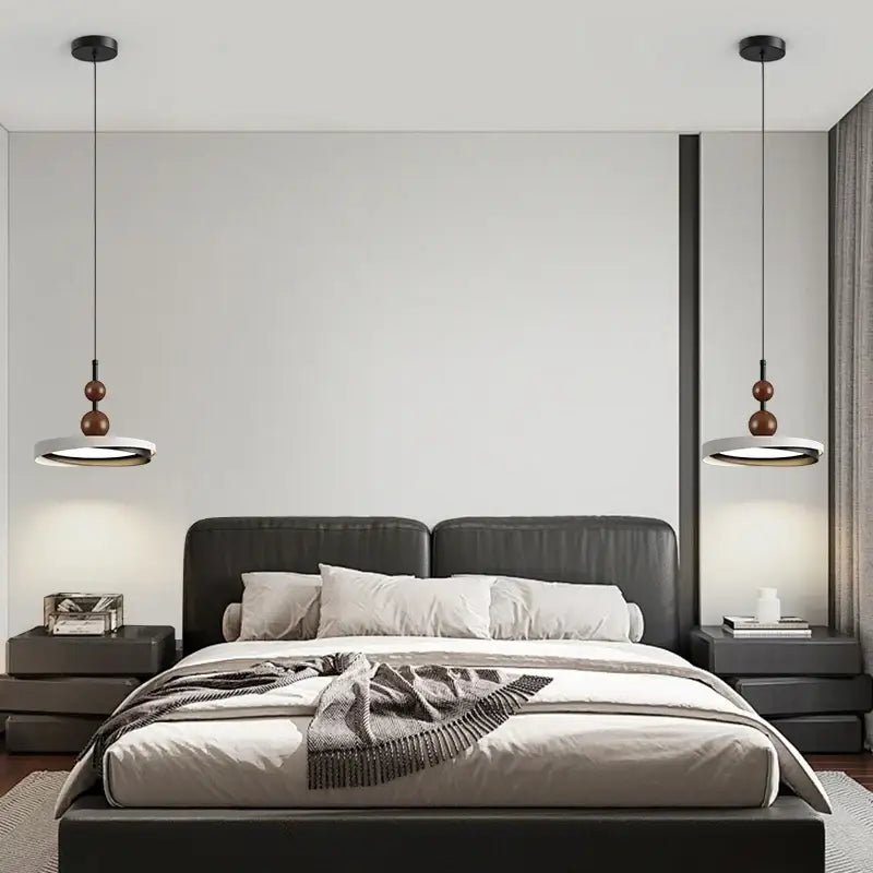 Suspension Moderne Design Bois