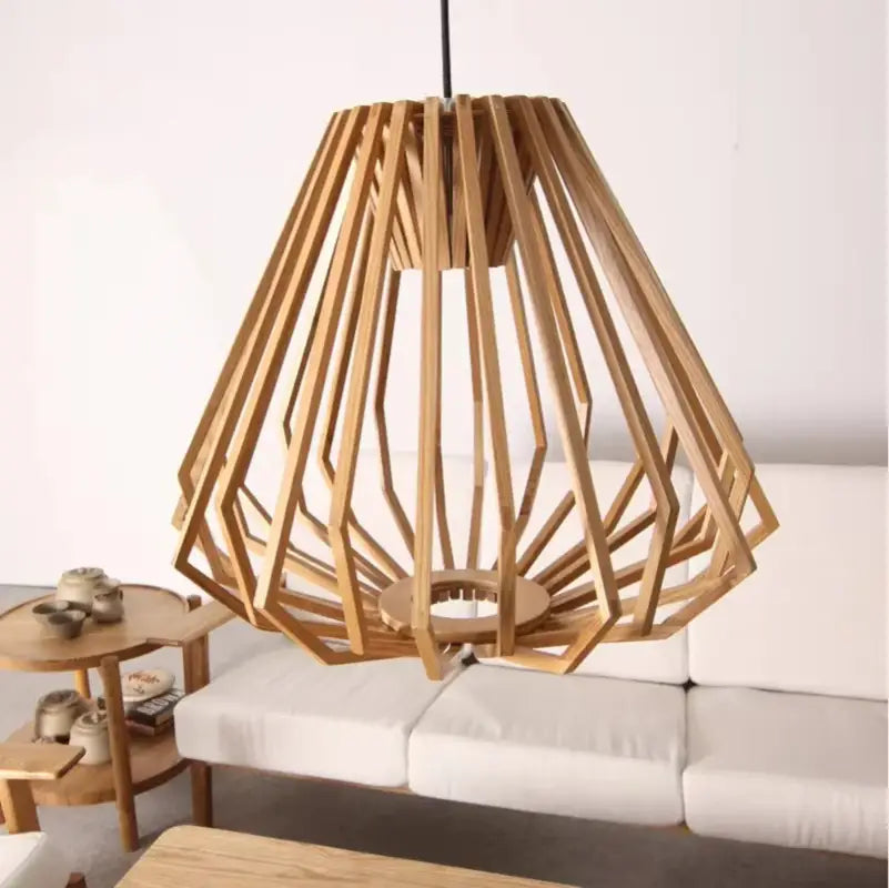 Suspension Moderne Design Bois