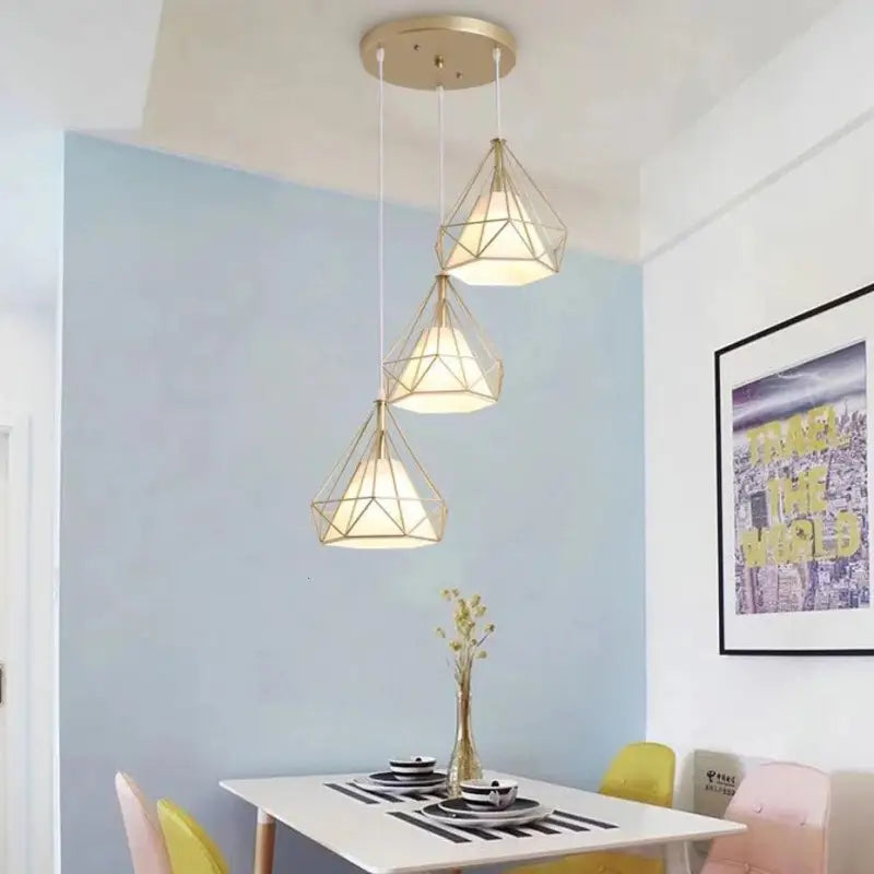 Suspension Moderne Design Métal