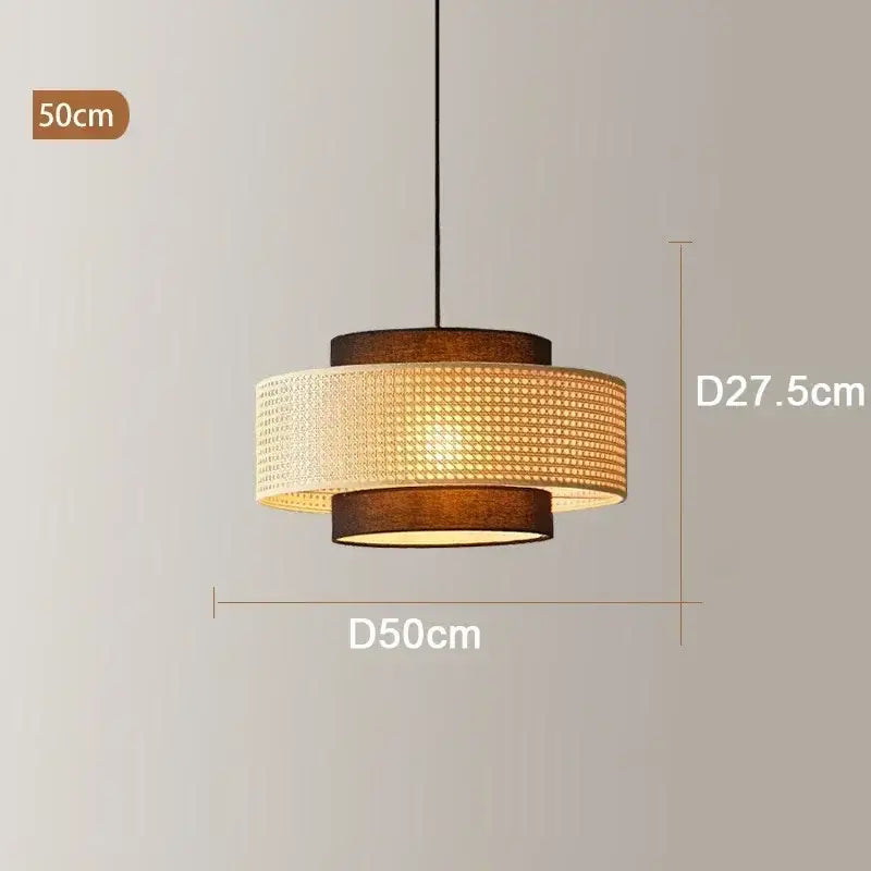 Suspension Moderne Design Bois