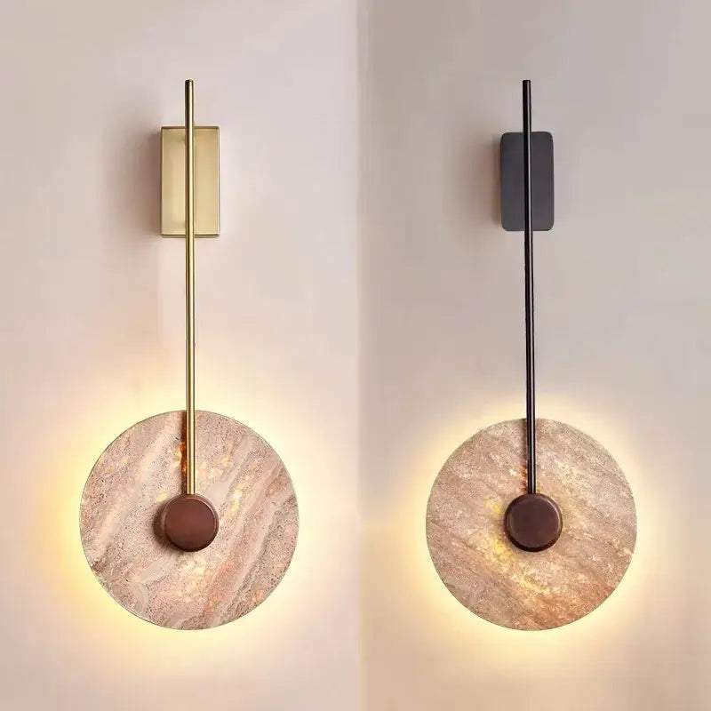 Applique murale Design Bois Métal