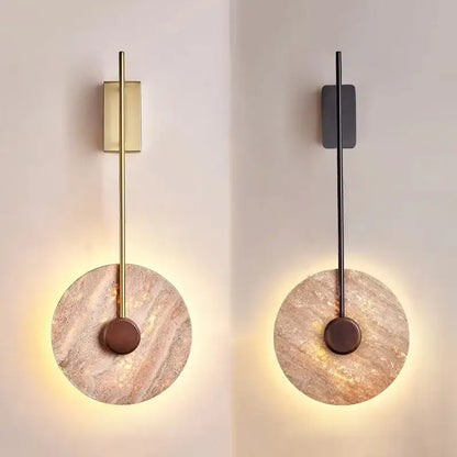 Applique murale Design Bois Métal