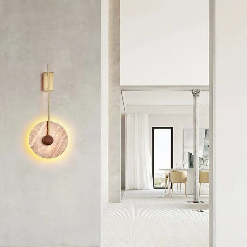 Applique murale Design Bois Métal