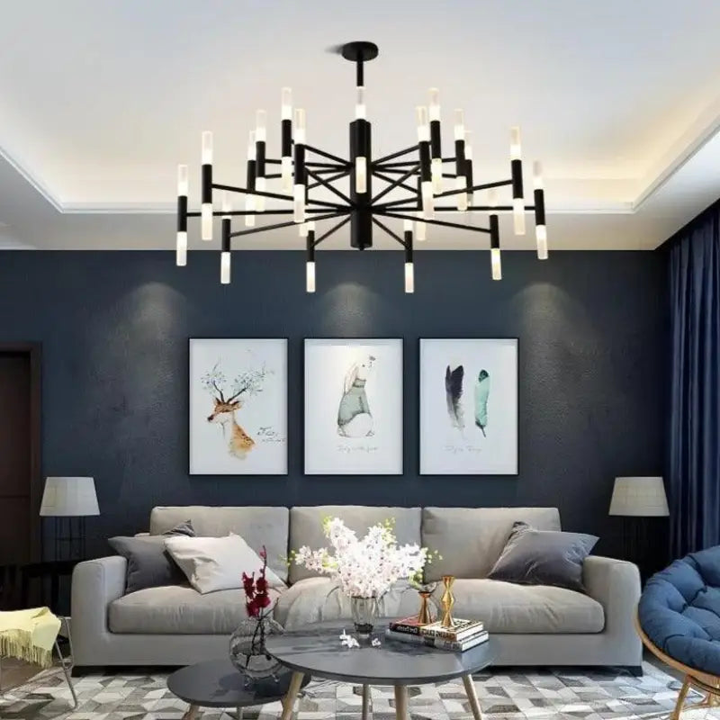 Lustre Moderne Design Métal