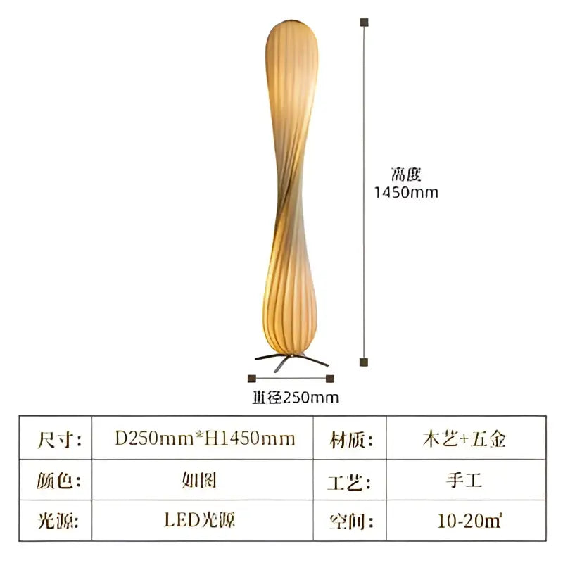 Lampadaire Moderne Design Scandinave