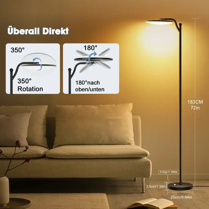 Lampadaire Moderne Design Scandinave