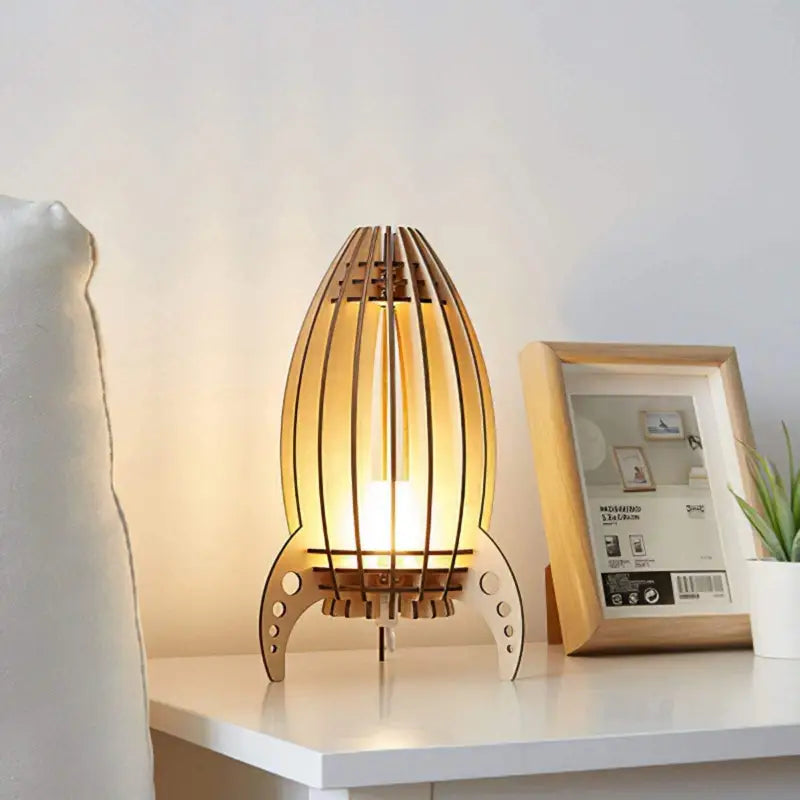 Lampe Moderne Design Bois