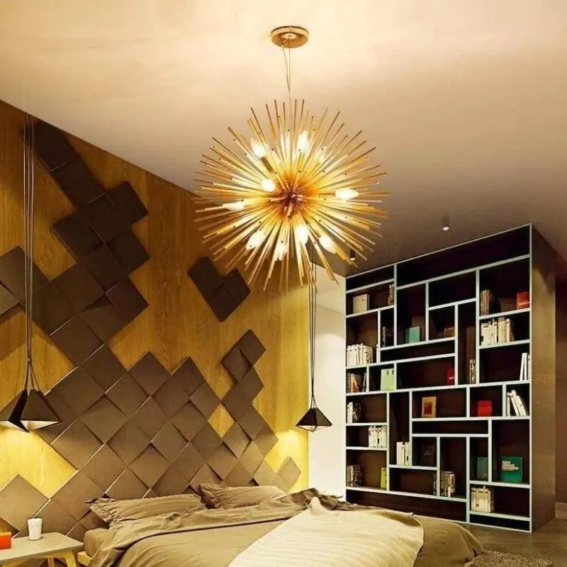 Lustre Moderne Design Métal