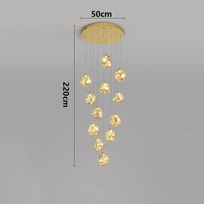 Lustre Moderne Design Métal