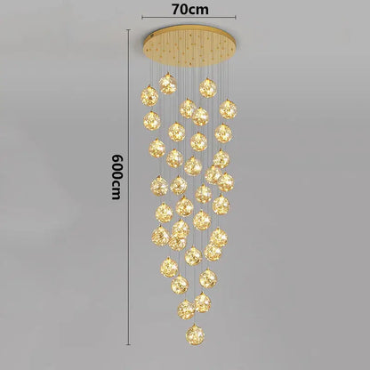 Lustre Moderne Design Métal