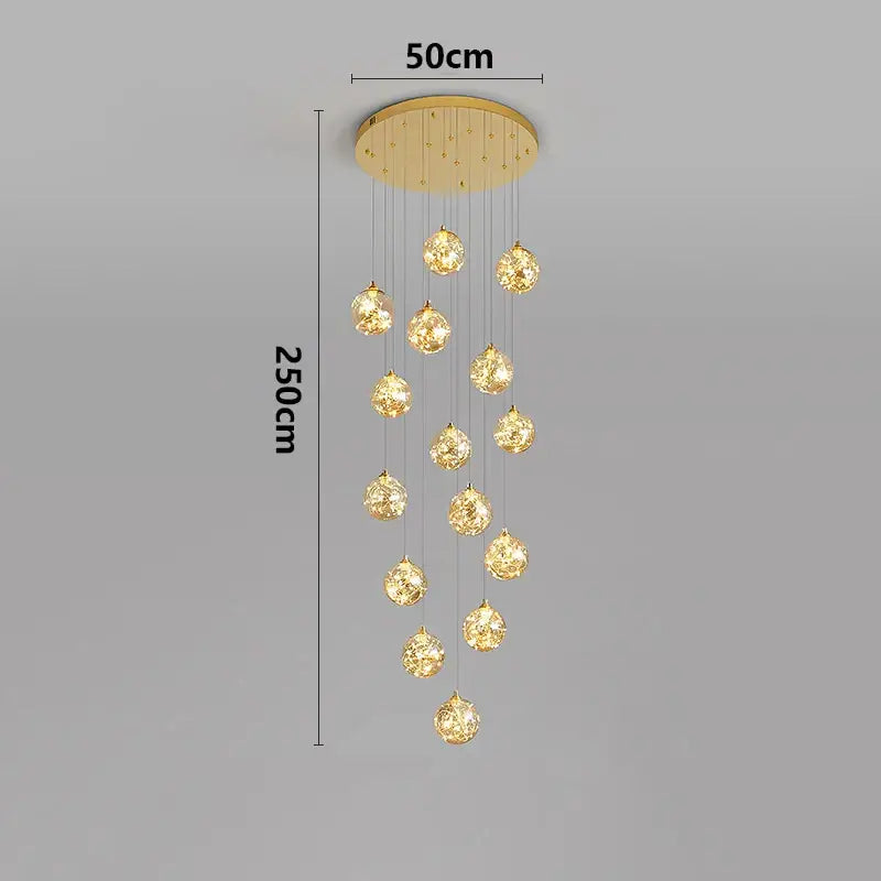 Lustre Moderne Design Métal