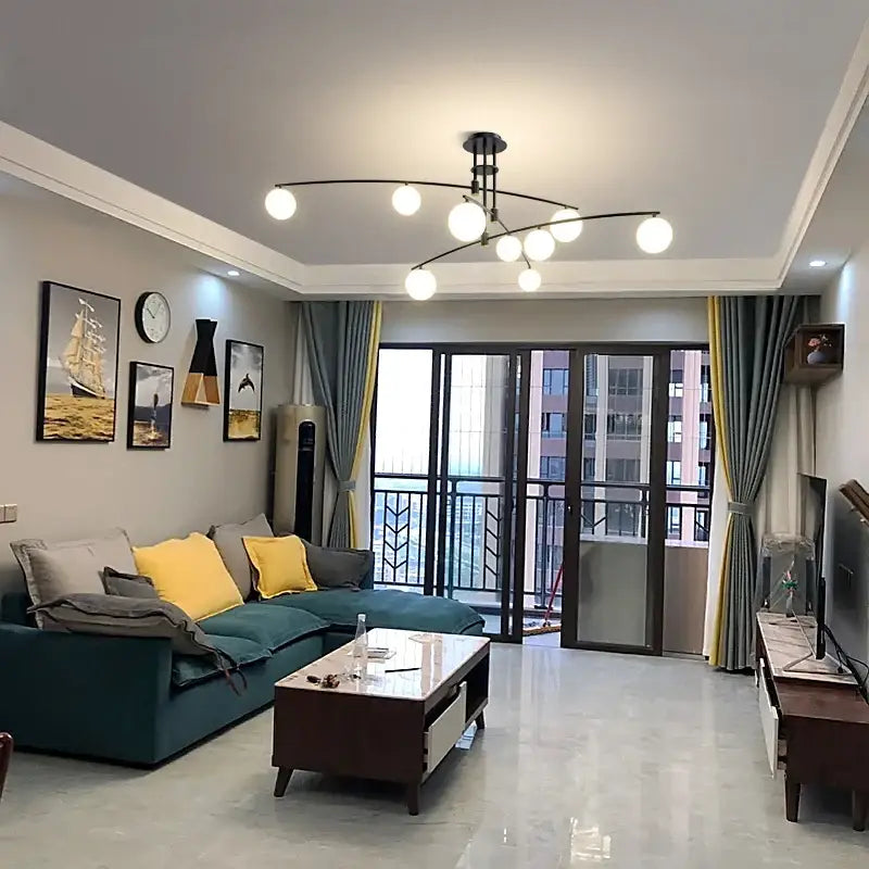 Lustre Moderne Design Métal