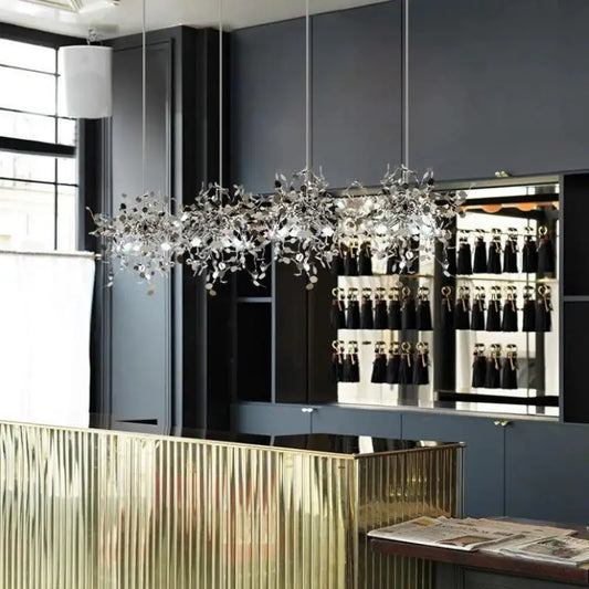 Lustre Moderne Design Métal