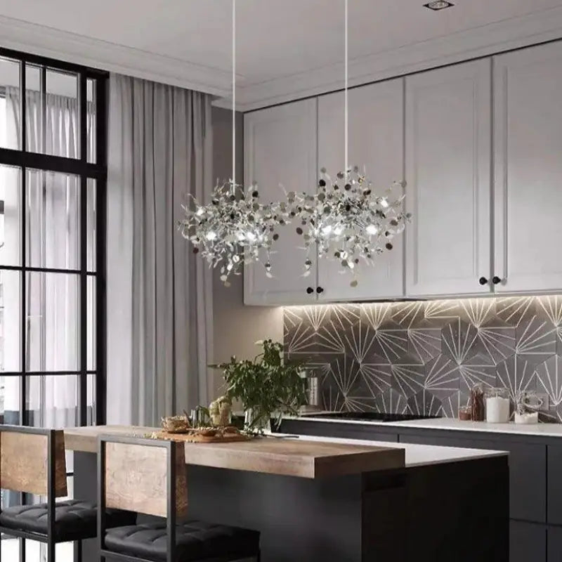 Lustre Moderne Design Métal