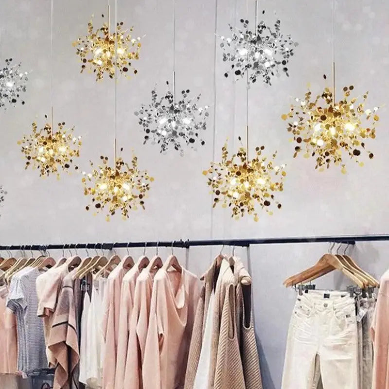 Lustre Moderne Design Métal