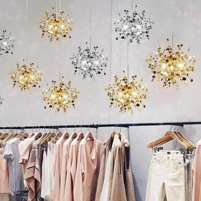 Lustre Moderne Design Métal