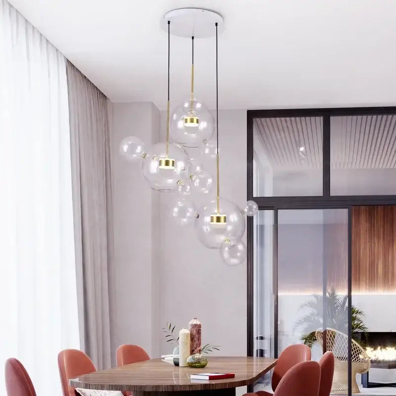 Lustre Moderne Design Métal