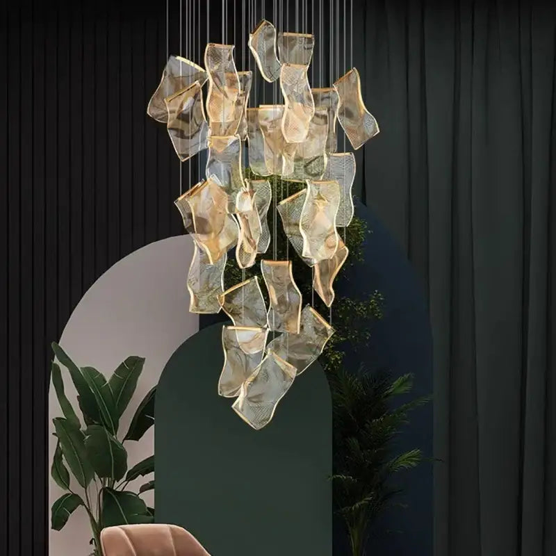 Lustre Moderne Design Métal