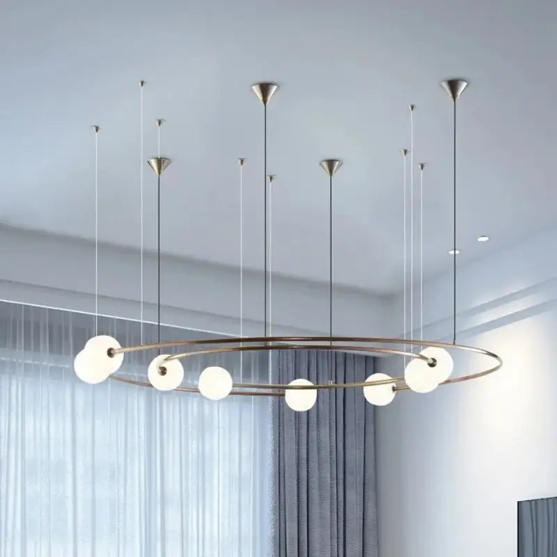 Lustre Moderne Design Métal