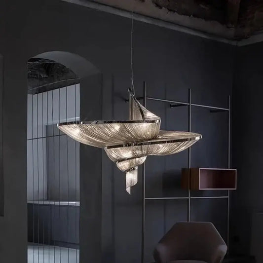 Lustre Moderne Design Métal