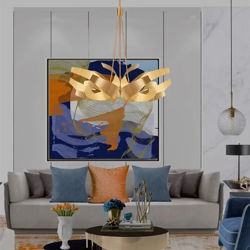 Lustre Moderne Design Métal