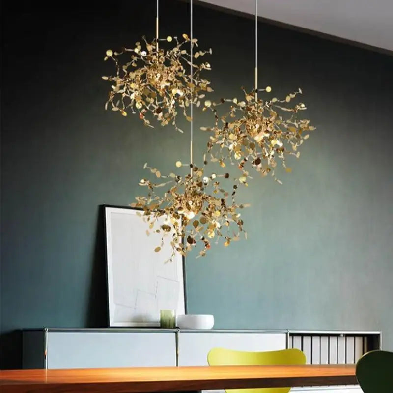 Lustre Moderne Design Métal