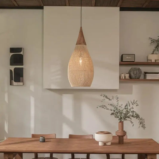 Suspension Moderne Design Bois