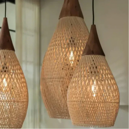 Suspension Moderne Design Bois