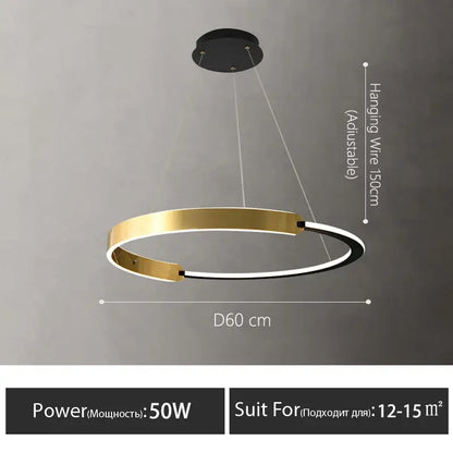 Suspension Moderne Design Métal