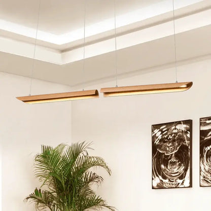 Suspension Moderne Design Bois