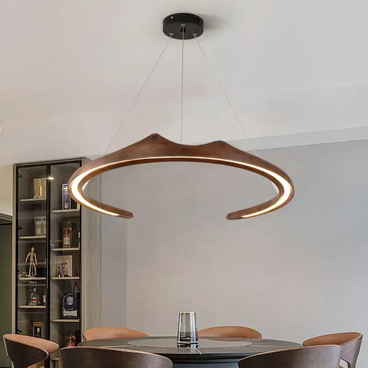 Suspension Moderne Design Bois
