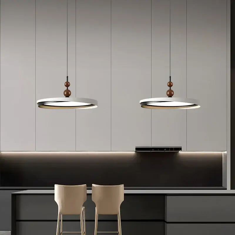 Suspension Moderne Design Bois
