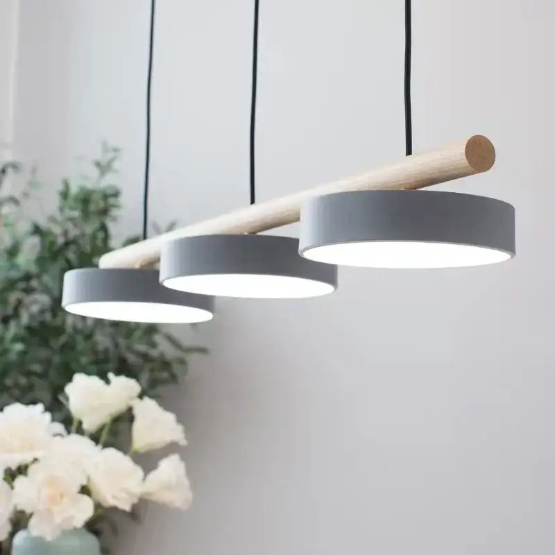 Suspension Moderne Design Bois