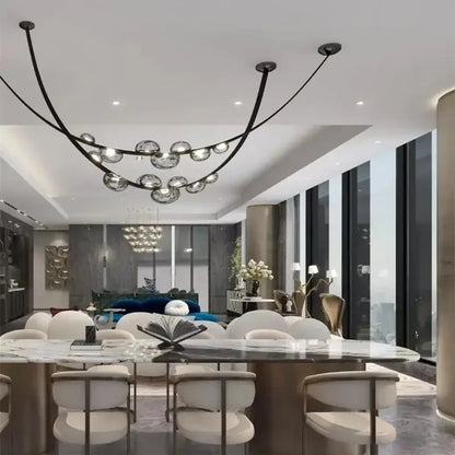 Lustre Moderne Design Métal