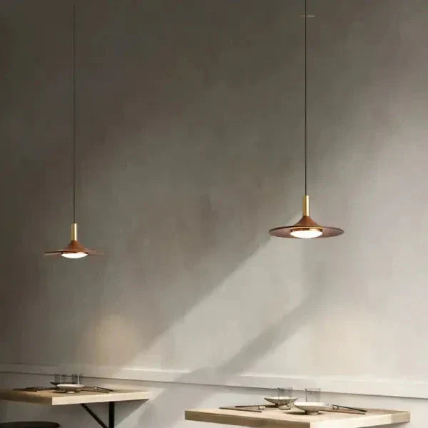 Suspension Moderne Design Bois