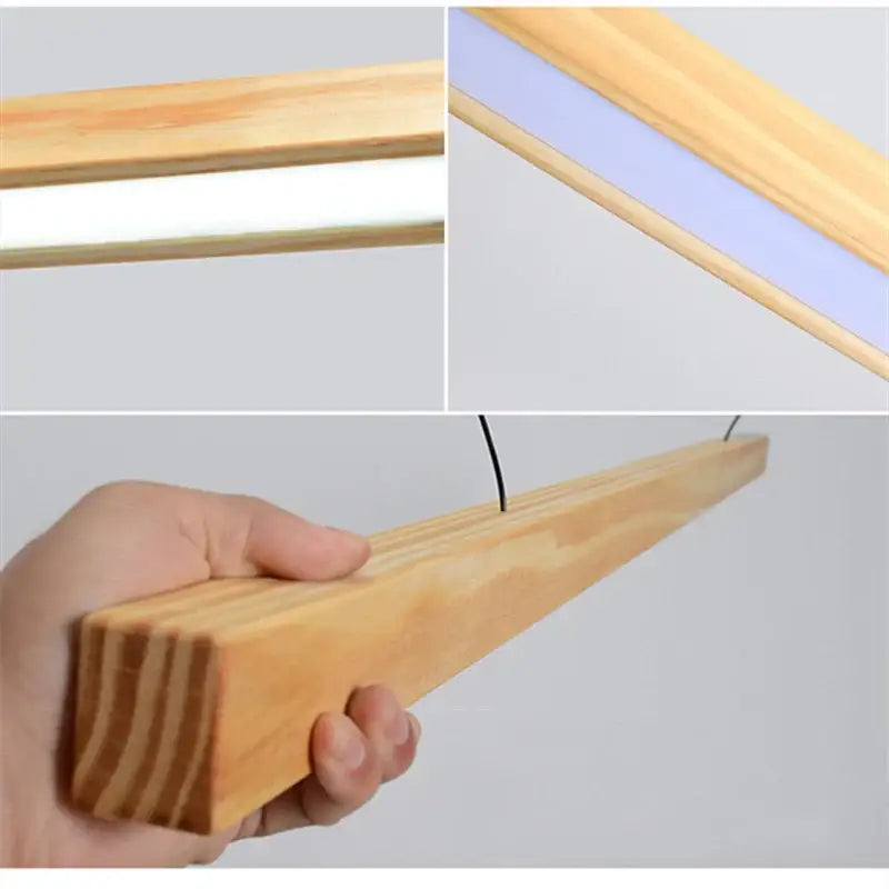 Suspension Moderne Design Bois