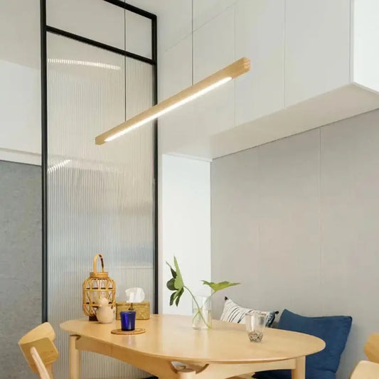 Suspension Moderne Design Bois