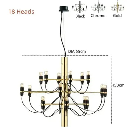 Lustre Moderne Design Métal
