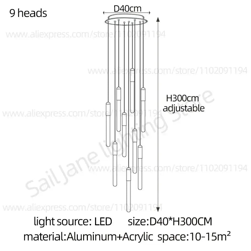 Suspension Moderne Design Art Déco