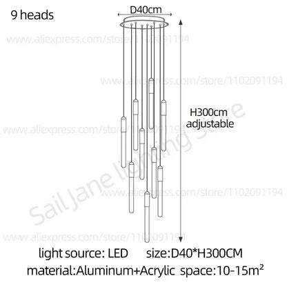 Suspension Moderne Design Art Déco