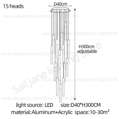 Suspension Moderne Design Art Déco