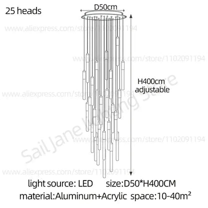 Suspension Moderne Design Art Déco