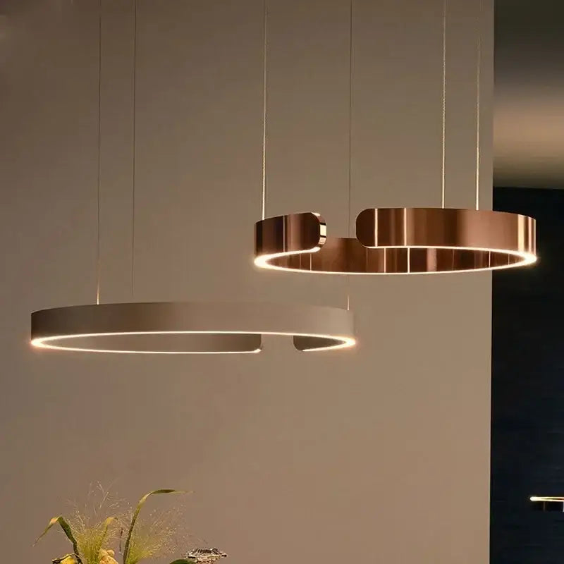 Lustre Moderne Design Métal