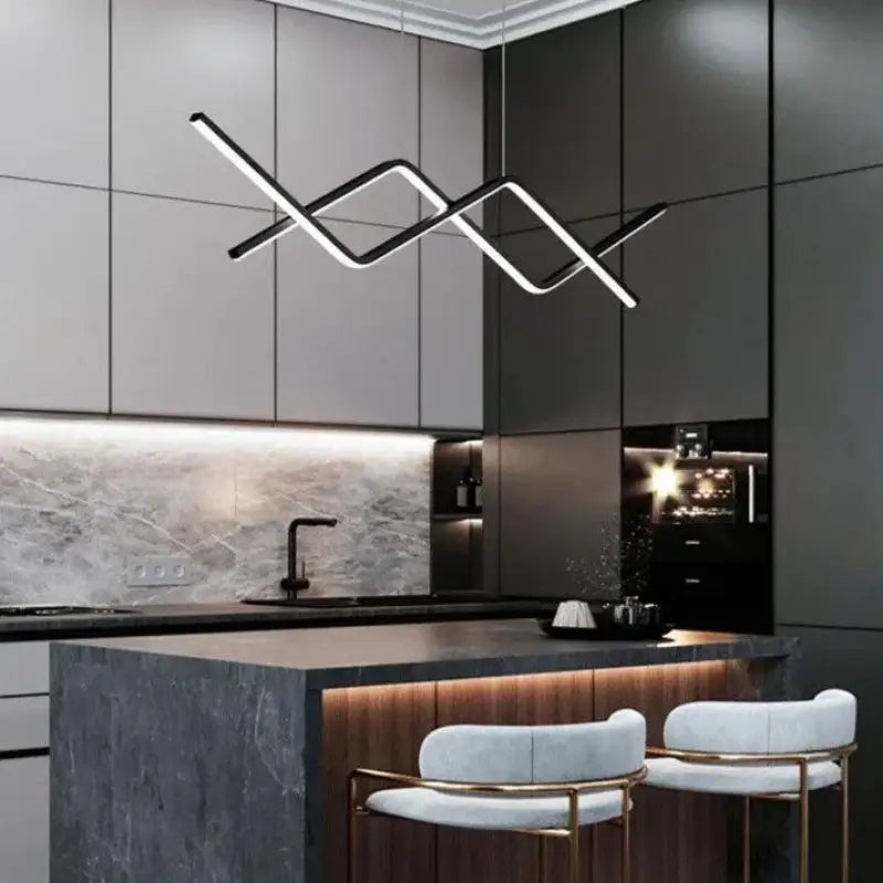 Lustre Moderne Design Métal