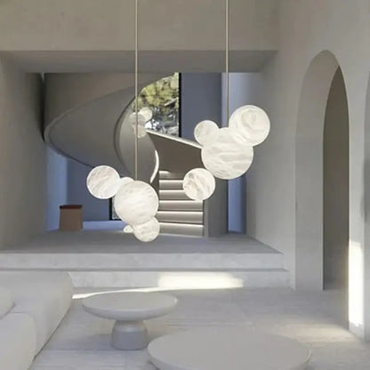 Lustre Moderne Design Métal