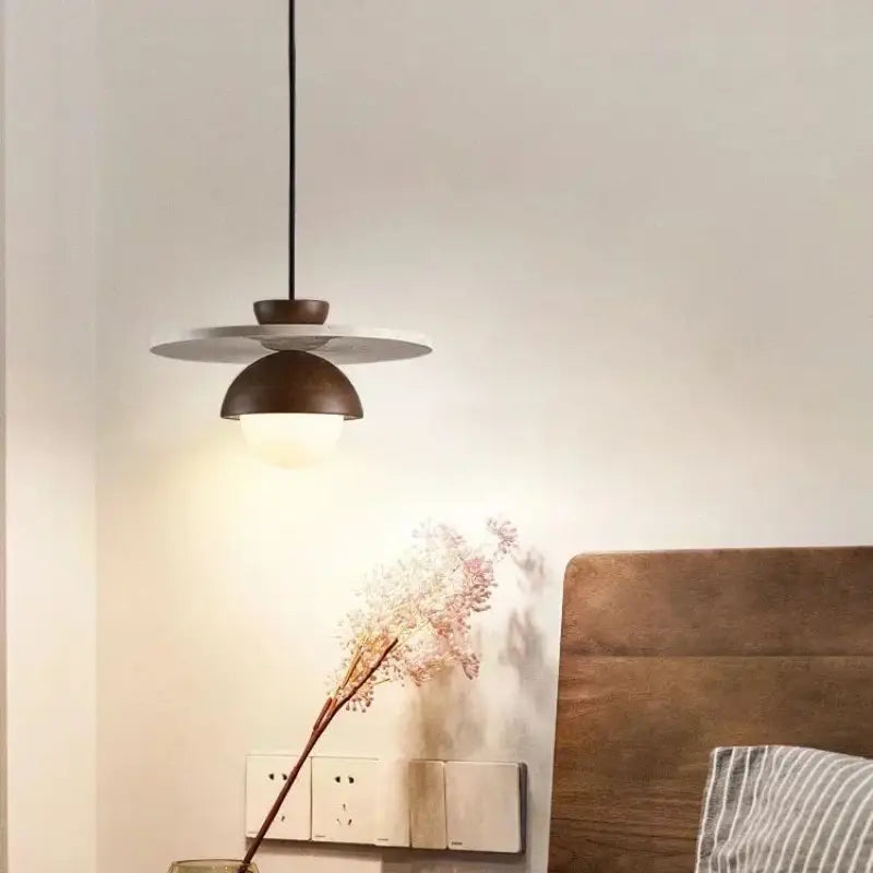 Suspension Moderne Design Bois