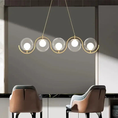 Lustre Moderne Design Métal